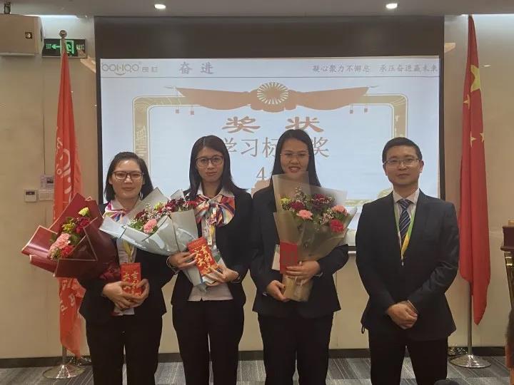 學(xué)習(xí)標兵獎